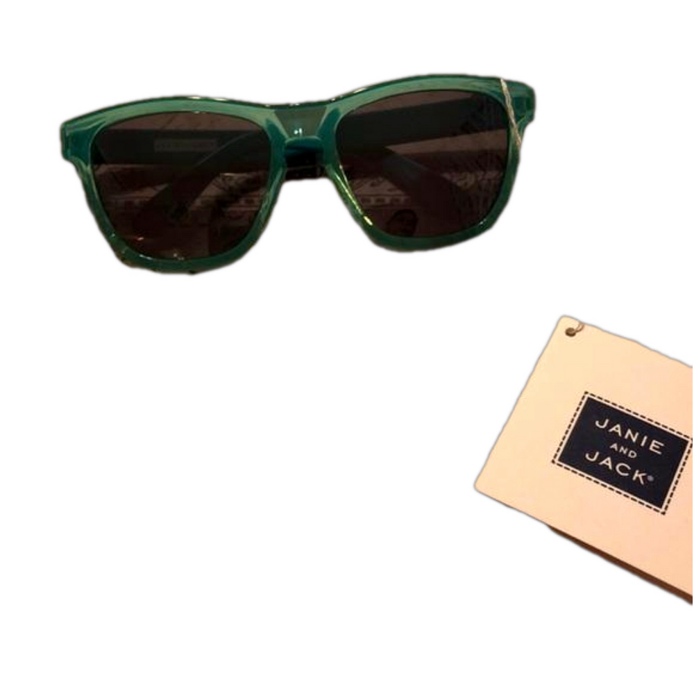 Janie and Jack NWT green sunglasses 0to2 yrs